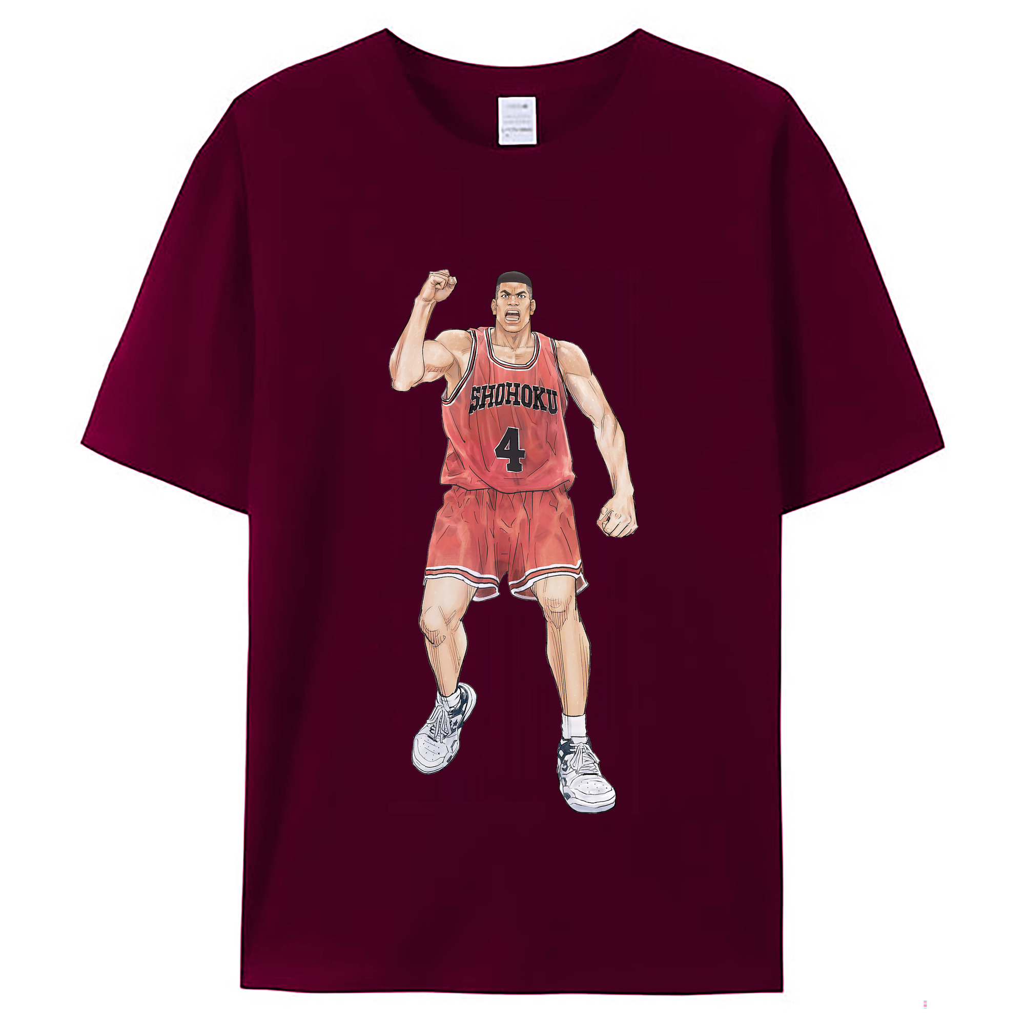 （画像用） SLAM DUNK／スラムダンク レディースカジュアルプリントTシャツ（綿100％）
